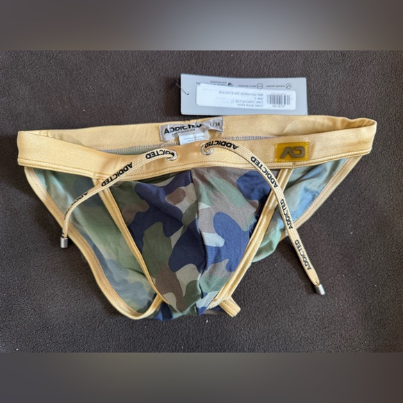 Addicted limited edition camo swim brief - Picture 5 of 5